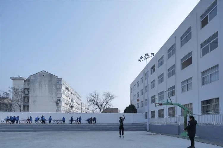 BIM建筑|乡村振兴之乡镇中学改造-全椒县新锐古河中学 / 上海思序建筑规划设计