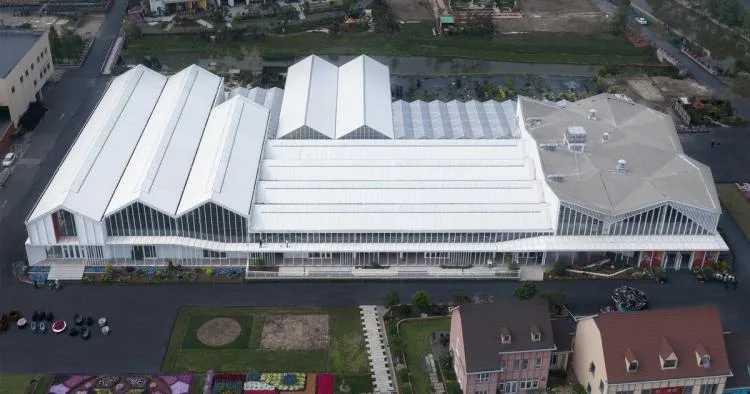 BIM建筑|园艺家旗舰店——世界花园大会花园中心 / 森上建筑设计