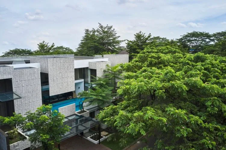 BIM建筑|印尼自然采光实验性住宅 / RAD+ar