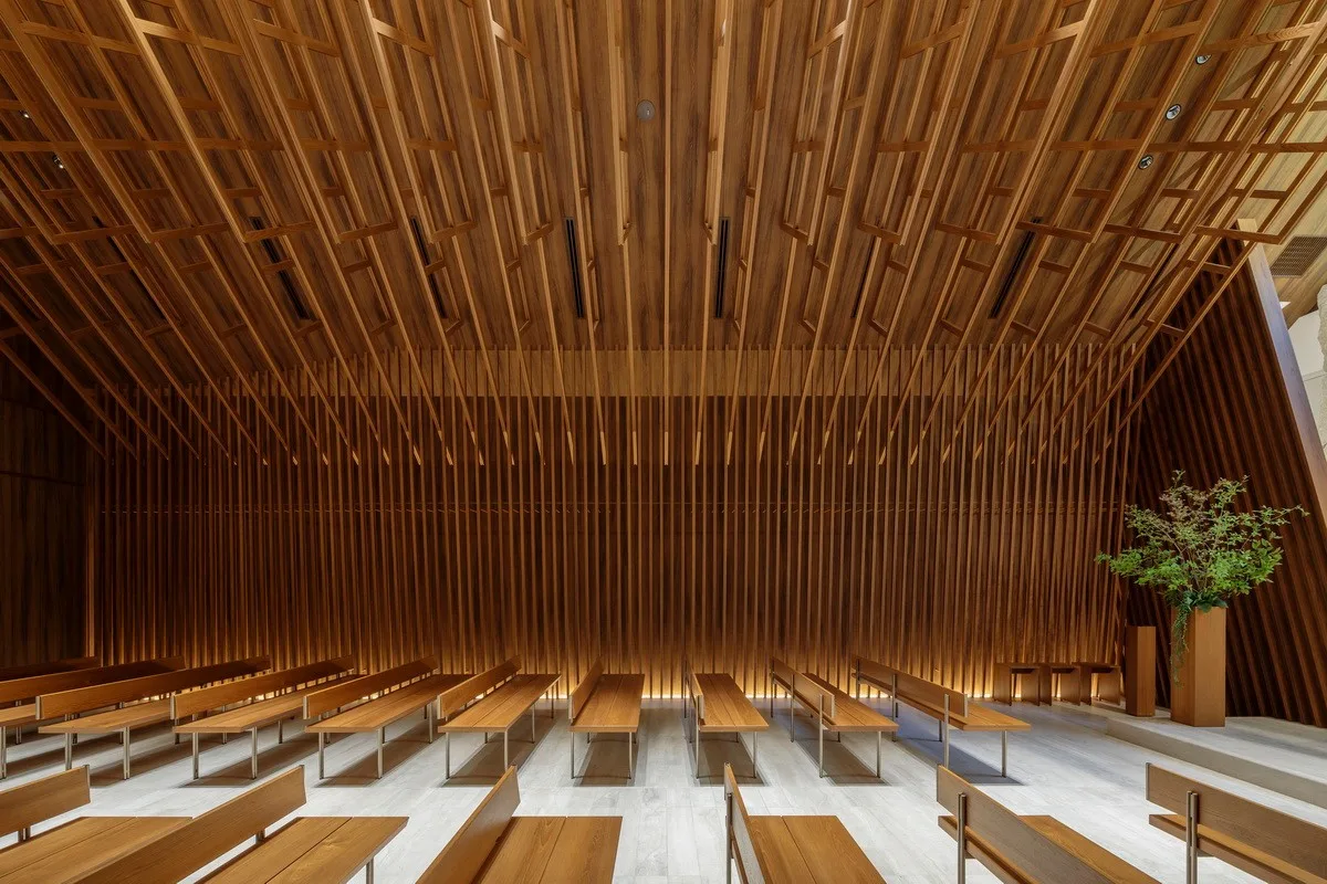 BIM建筑|京都威斯汀都酒店小教堂修复 / KATORI archi+design associates
