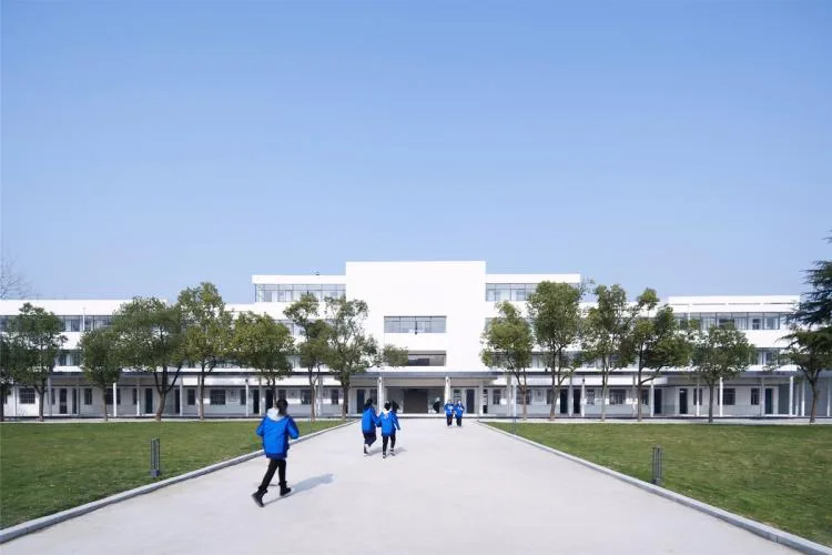 BIM建筑|乡村振兴之乡镇中学改造-全椒县新锐古河中学 / 上海思序建筑规划设计