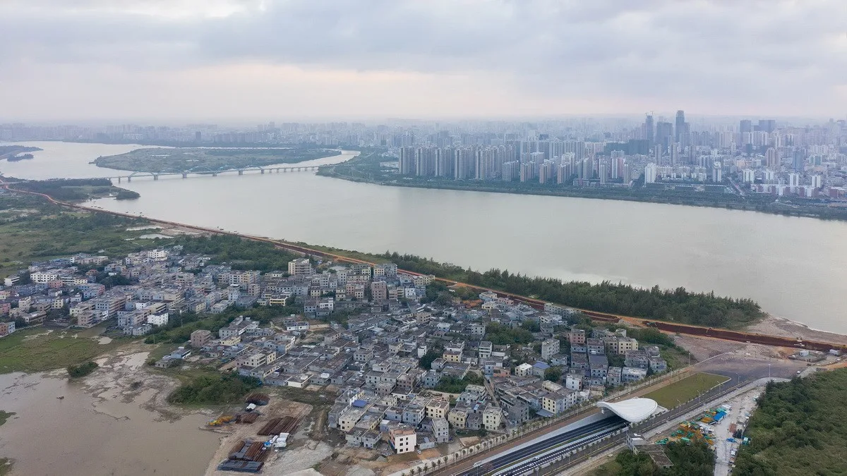 BIM建筑|海口文明东隧道光过渡设计：优雅纯洁的白色贝壳 / 槃达中国