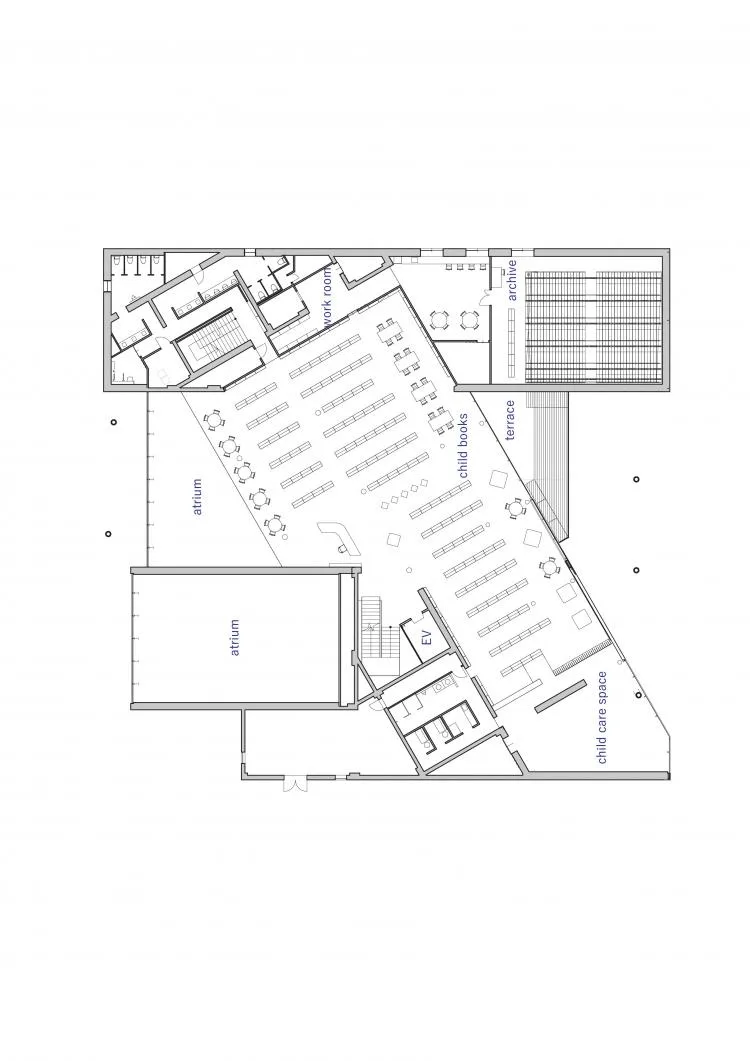 BIM建筑|Librio行桥：扭转与堆叠 / 三上建筑事务所