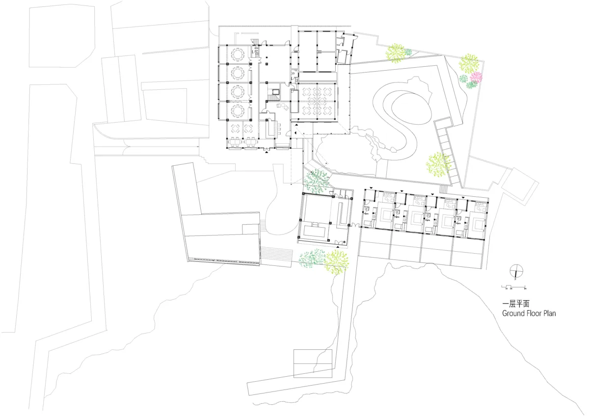 BIM建筑|低栖远居——过云山居苏州太湖三山岛改造 / 可空建筑设计工作室