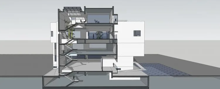 BIM建筑|夹缝中自然生长：中国.葫芦岛德邻堂产业楼设计实践 / DJ+建筑设计事务所