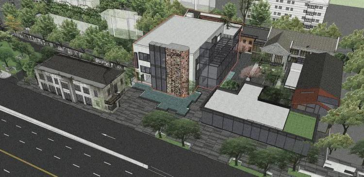 BIM建筑|方所试验型文化品牌空间长江·和集，安徽 / LAD（里德）设计事务所