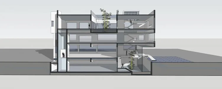 BIM建筑|夹缝中自然生长：中国.葫芦岛德邻堂产业楼设计实践 / DJ+建筑设计事务所