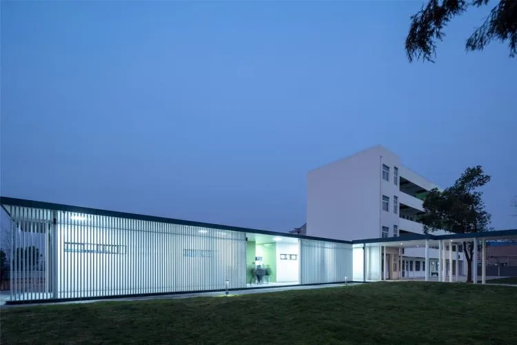 BIM建筑|乡村振兴之乡镇中学改造-全椒县新锐古河中学 / 上海思序建筑规划设计