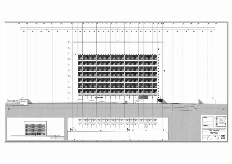 BIM建筑|经典项目：光与混凝土的故事 | 格拉纳达储蓄银行总部