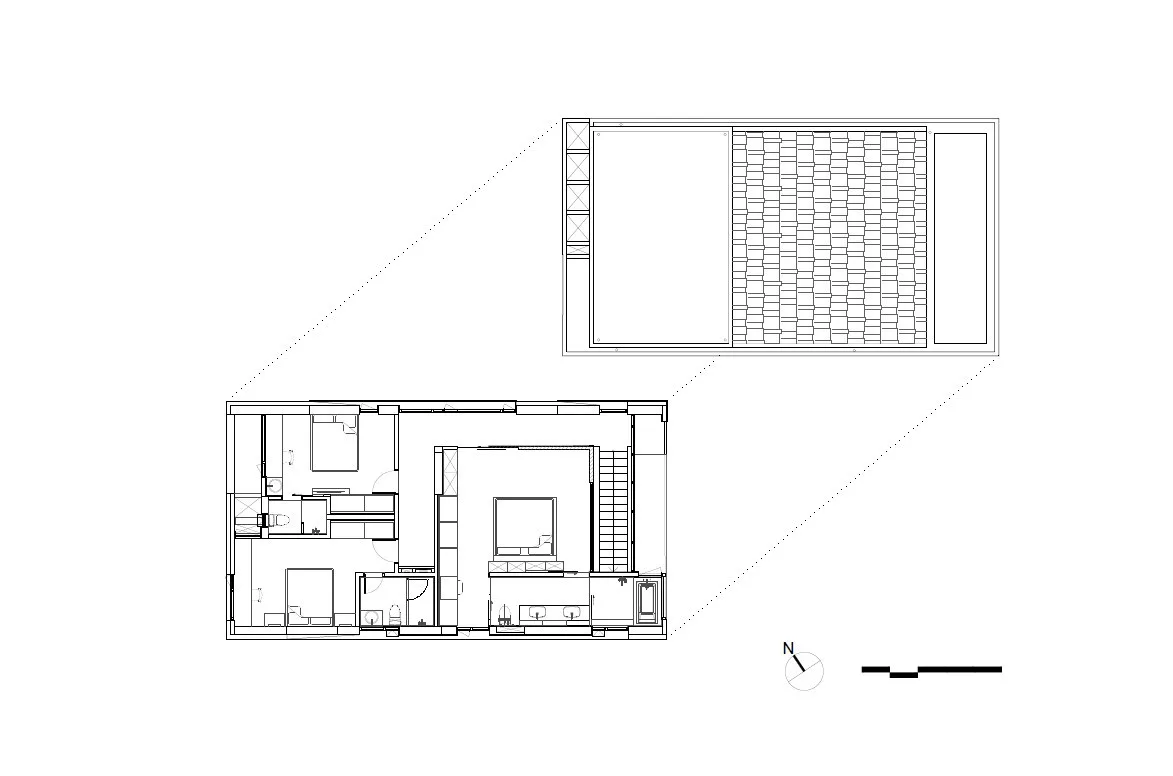 BIM建筑|山岚居 / 行一建筑