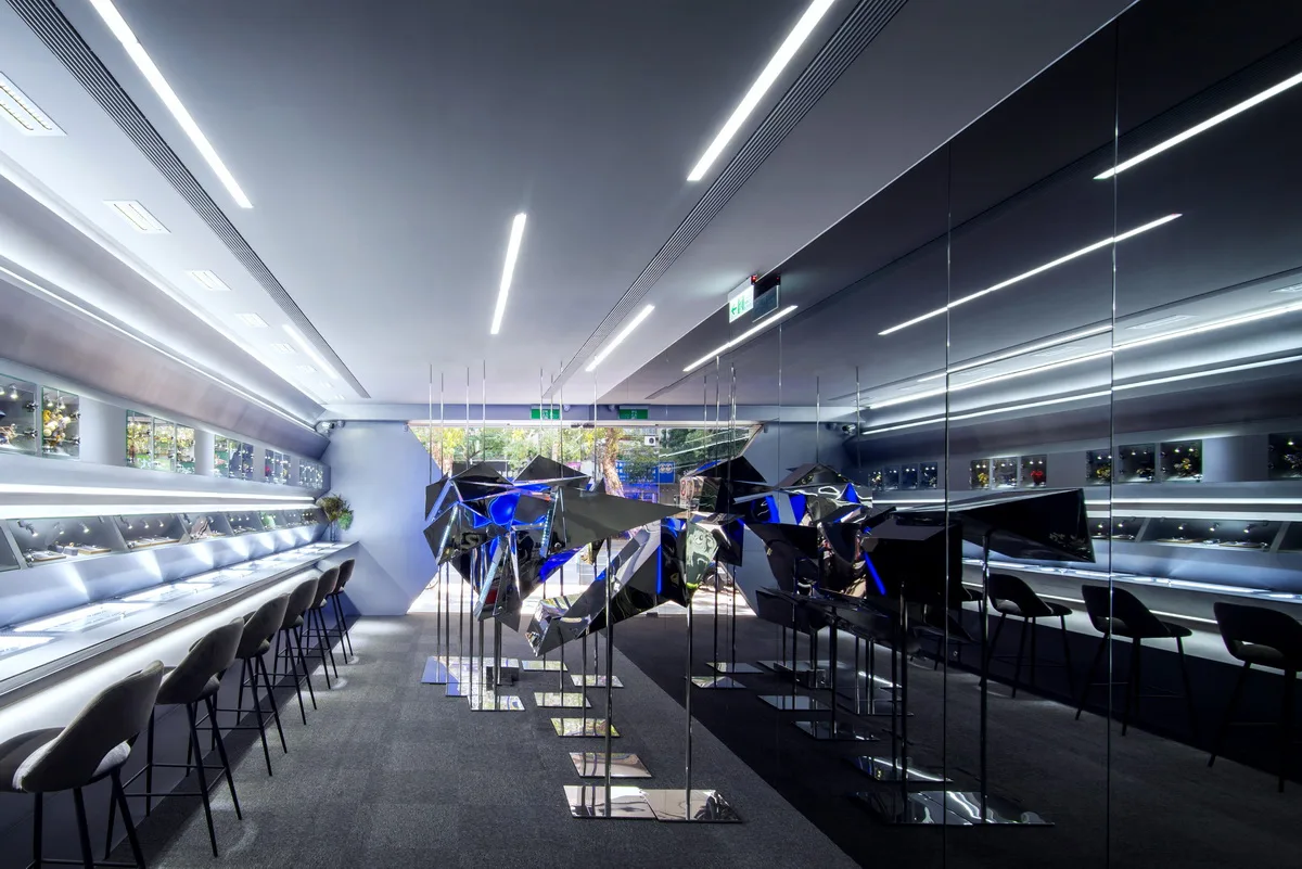 BIM建筑|环世钻石台北店Every Pieces of Mine，台北 / 平介设计