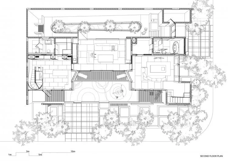 BIM建筑|印尼自然采光实验性住宅 / RAD+ar