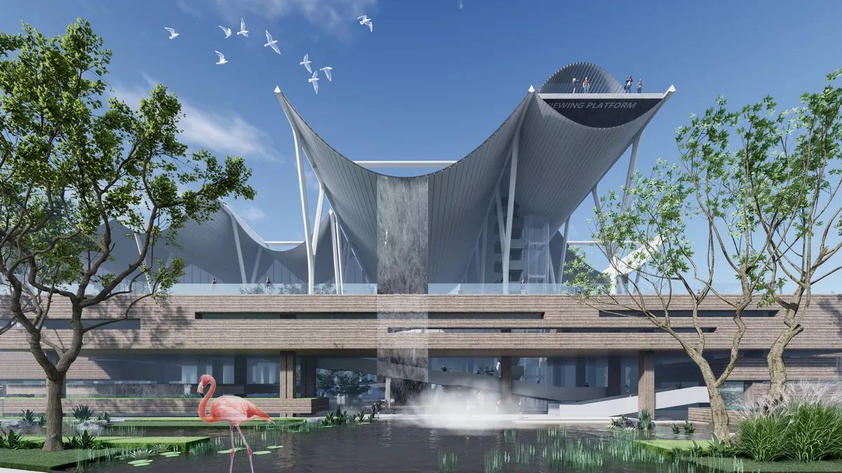 BIM建筑|深圳红树林湿地博物馆竞赛入围方案 / 局内建筑+普罗建筑+柏涛景观