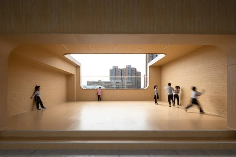BIM建筑|秩序的启迪——上海市高安路第一小学华展校区 / 山水秀建筑事务所