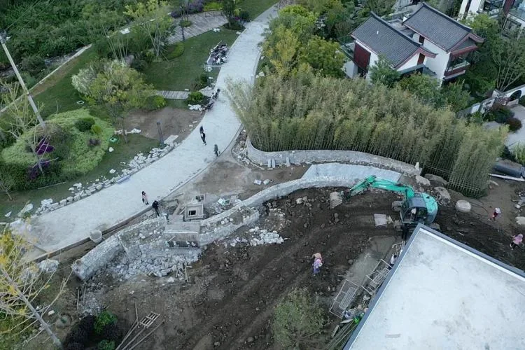 BIM建筑|大理的小院子中区生活体验中心景观设计 / MANG漫格景观