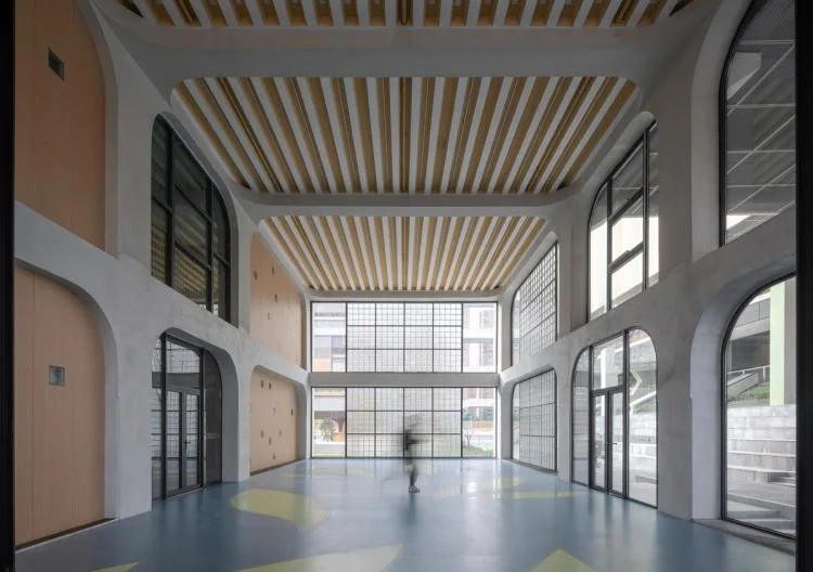 BIM建筑|秩序的启迪——上海市高安路第一小学华展校区 / 山水秀建筑事务所