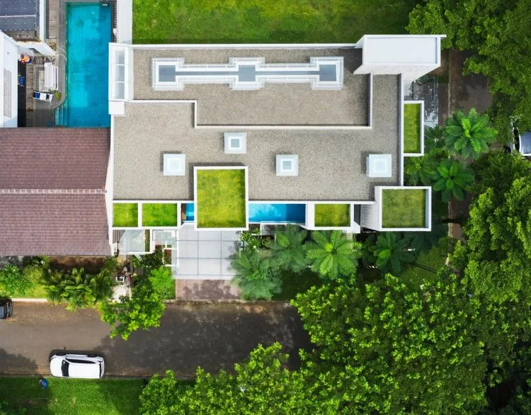 BIM建筑|印尼自然采光实验性住宅 / RAD+ar