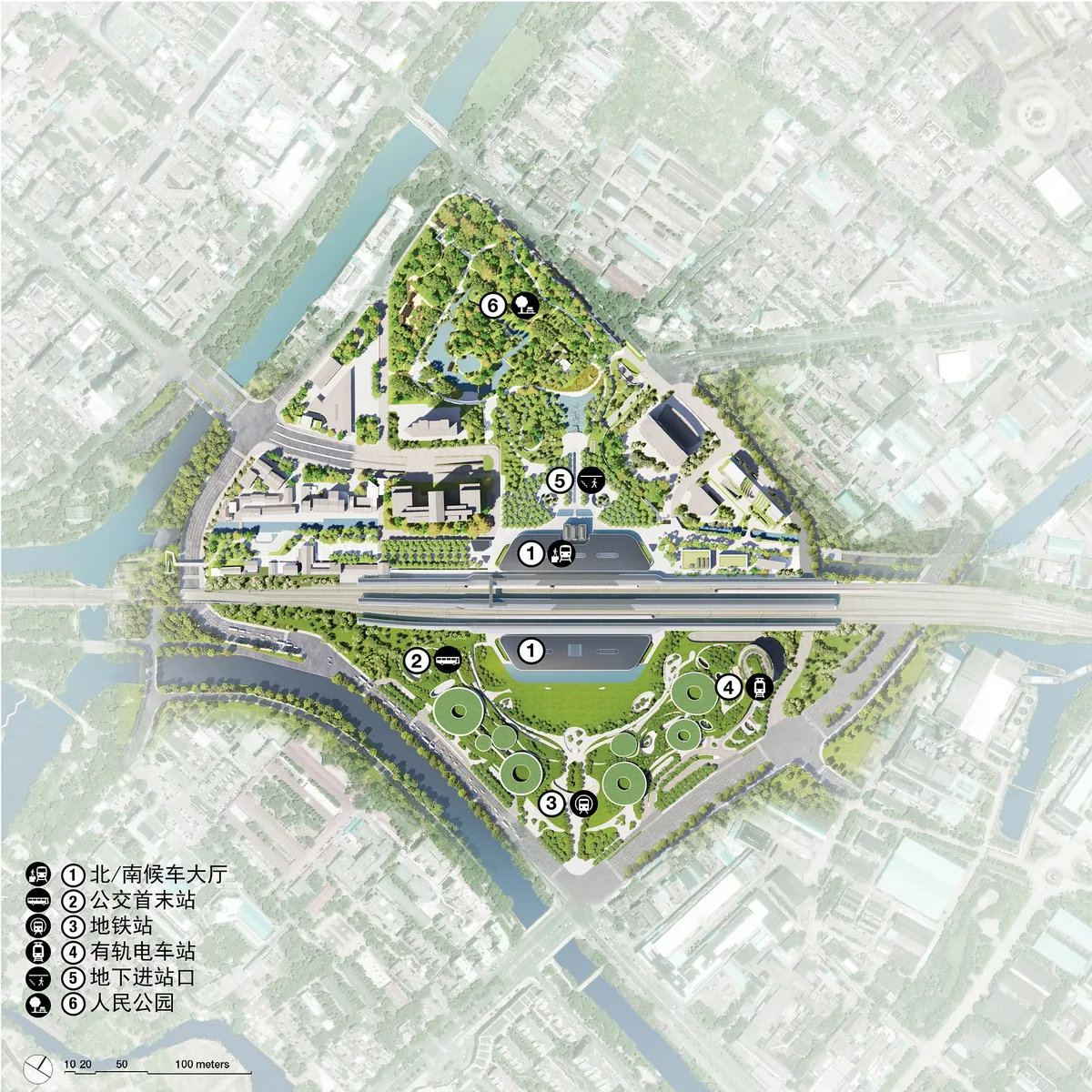 BIM建筑|MAD新作：嘉兴“森林中的火车站”