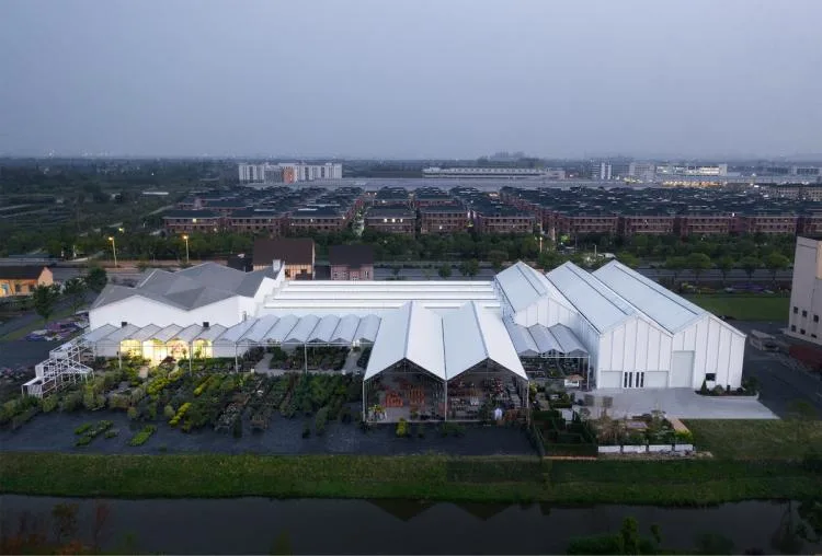 BIM建筑|园艺家旗舰店——世界花园大会花园中心 / 森上建筑设计