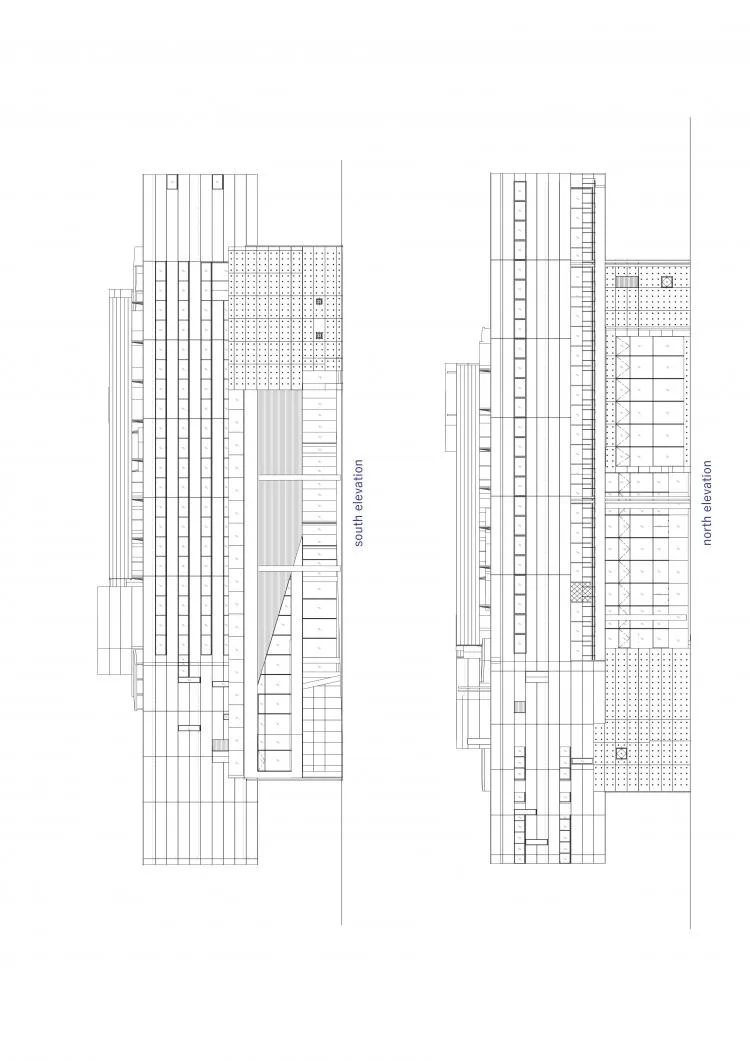 BIM建筑|Librio行桥：扭转与堆叠 / 三上建筑事务所