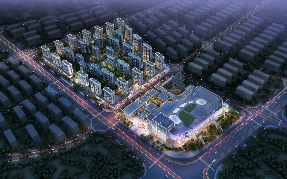 BIM建筑|大家新鸿万锦城 / 帝奥·墨度 MUDO Architects
