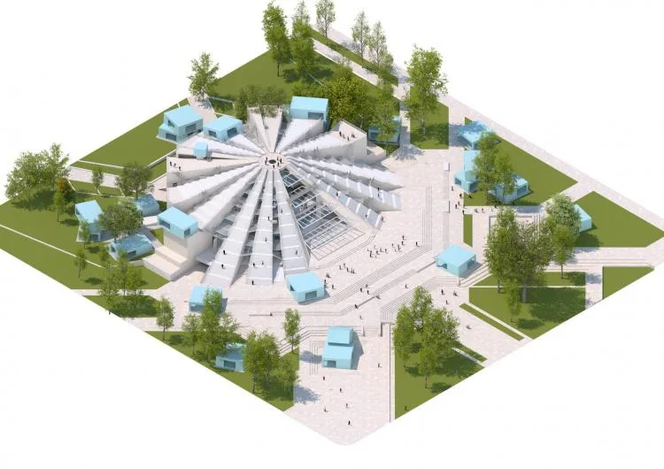BIM建筑|MVRDV“地拉那金字塔”正式动工，阿尔巴尼亚粗野主义纪念碑改造