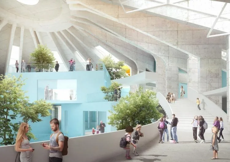 BIM建筑|MVRDV“地拉那金字塔”正式动工，阿尔巴尼亚粗野主义纪念碑改造