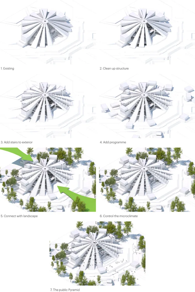 BIM建筑|MVRDV“地拉那金字塔”正式动工，阿尔巴尼亚粗野主义纪念碑改造