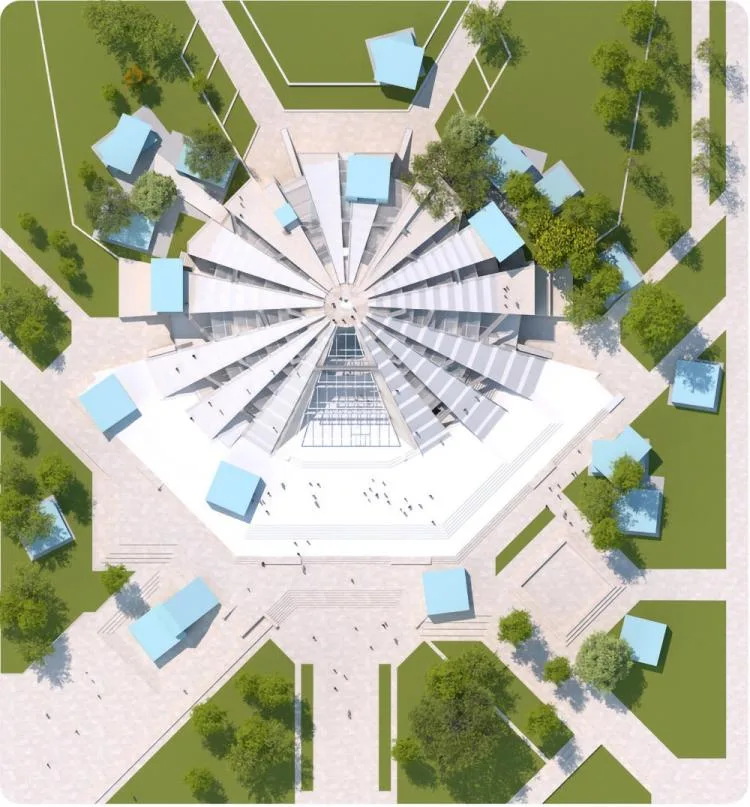 BIM建筑|MVRDV“地拉那金字塔”正式动工，阿尔巴尼亚粗野主义纪念碑改造