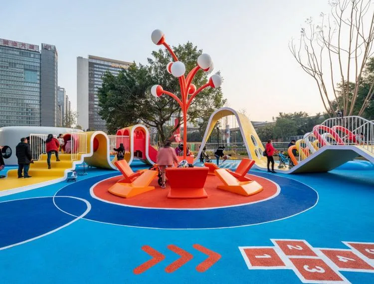 BIM建筑|金马仙踪，一种新型公共空间“城市玩具” / 佰筑设计