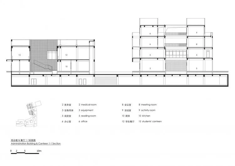 BIM建筑|同济大学附属实验小学 / 刘宇扬建筑事务所
