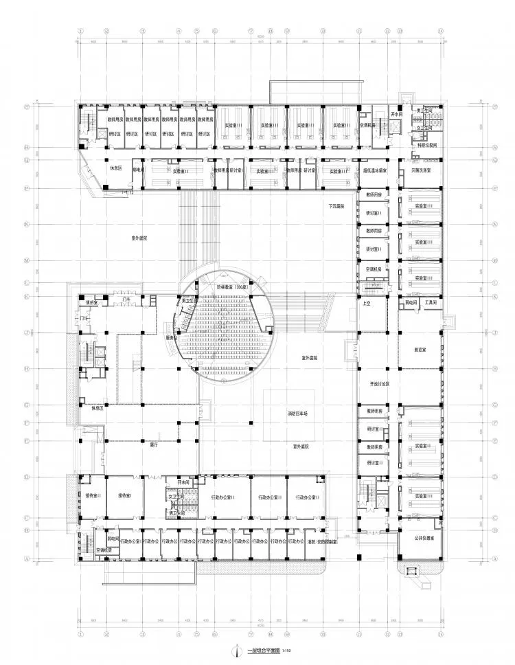BIM建筑|向内与“内向”——中国农业大学植保楼 / 天津大学设计总院·顾志宏工作室