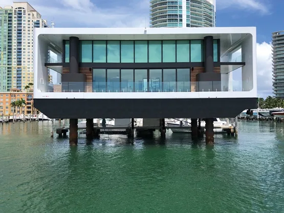 BIM建筑|水域工作室设计“游艇别墅”