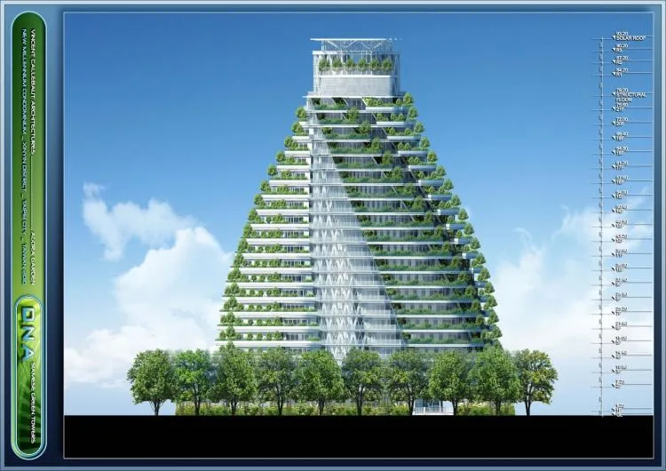 BIM建筑|陶朱隐园，反全球变暖+低碳生态住宅 / Vincent Callebaut Architectures