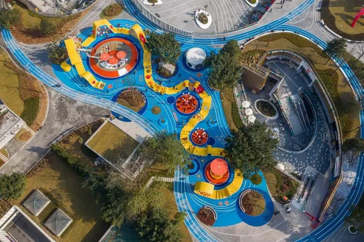 BIM建筑|金马仙踪，一种新型公共空间“城市玩具” / 佰筑设计