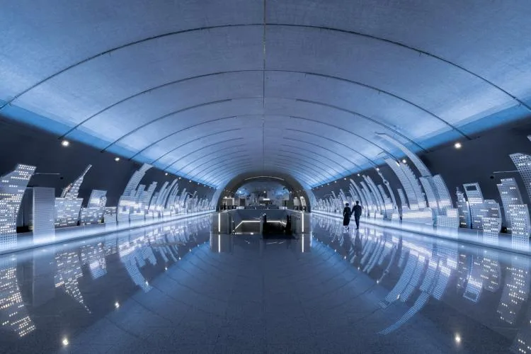 BIM建筑|全上海最漂亮的地铁站，你打卡了吗 / Wutopia Lab