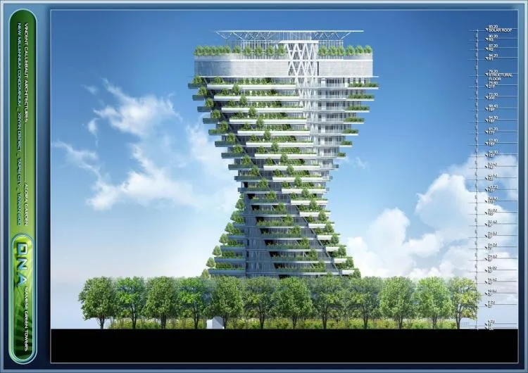 BIM建筑|陶朱隐园，反全球变暖+低碳生态住宅 / Vincent Callebaut Architectures