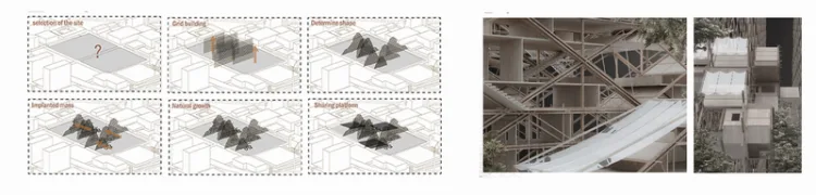 BIM建筑|2020基准杯三等奖 | 传统木构演绎中式超级寓所，预制模块解答疫情居所之困
