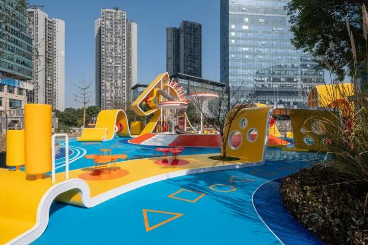 BIM建筑|金马仙踪，一种新型公共空间“城市玩具” / 佰筑设计