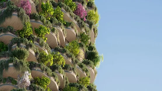 BIM建筑|高田浩一在布里斯班推出覆盖植物的高层住宅