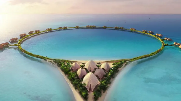 BIM建筑|福斯特合伙人事务所将为沙特打造红海上的“戒指”酒店
