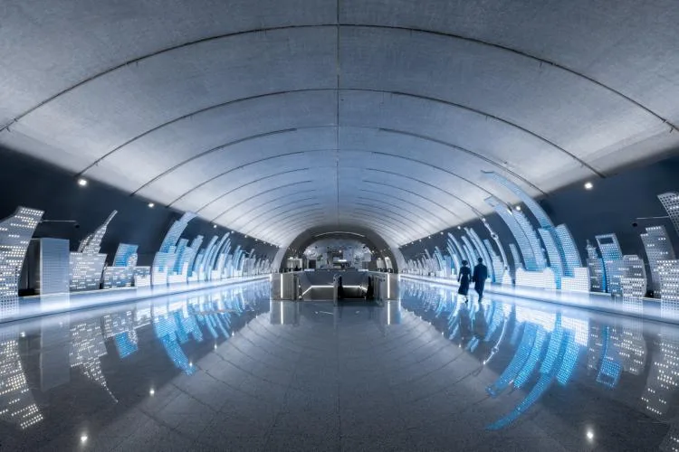 BIM建筑|全上海最漂亮的地铁站，你打卡了吗 / Wutopia Lab