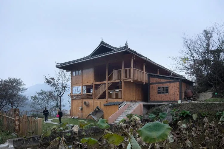 BIM建筑|生长与对话：贵州龙塘精准扶贫设计实践 / gad · line+ studio