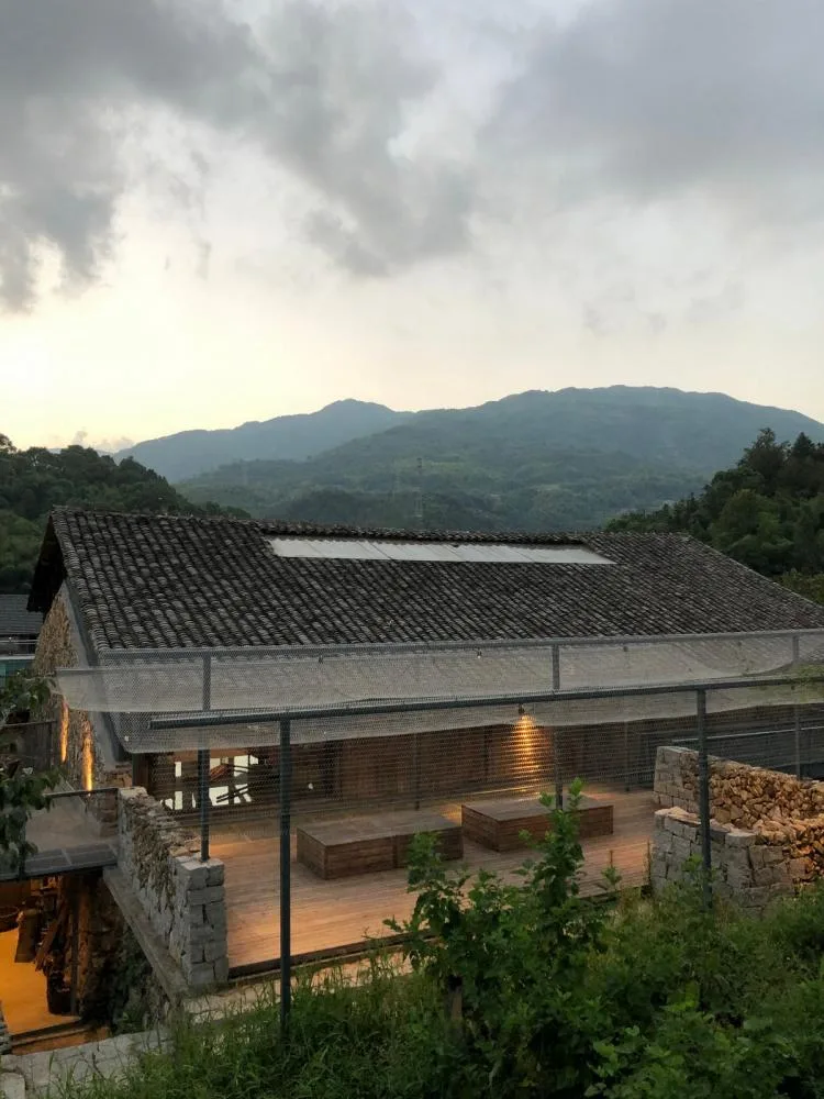 BIM建筑|小岙中通文化驿站：古朴村落中悠然而居 / 众生设计