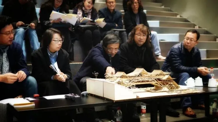 BIM建筑|2019基准杯二等奖 | 用传统木拱桥工艺搭建水岸工艺馆