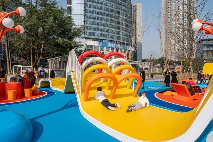 BIM建筑|金马仙踪，一种新型公共空间“城市玩具” / 佰筑设计