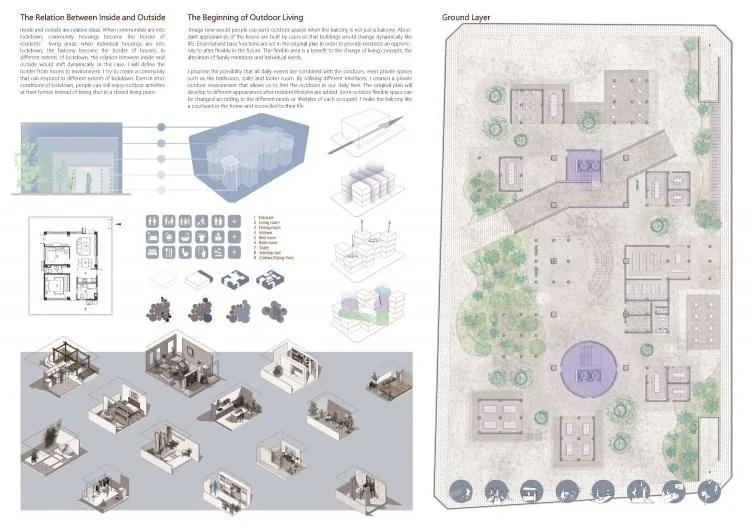 BIM建筑|住宅的未来 - 在大流感来临之前与之后 | 2021纸上住宅建筑国际竞图结果