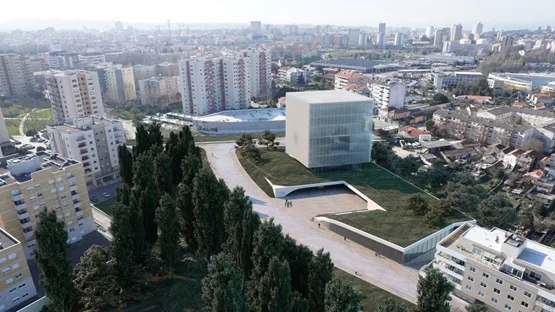 BIM建筑|OODA展示葡萄牙足球博物馆和足球总部设计
