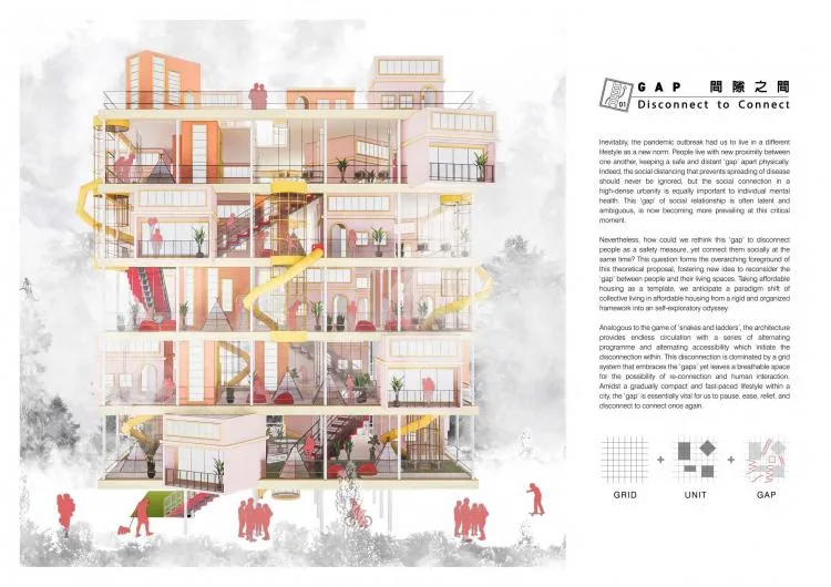 BIM建筑|住宅的未来 - 在大流感来临之前与之后 | 2021纸上住宅建筑国际竞图结果