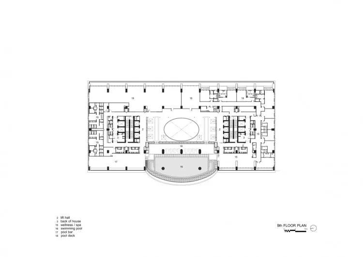 BIM建筑|辛德霍恩凯宾斯基酒店，在城市绿地中“跳舞” / Plan Architect